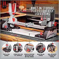 Real Avid Master Gun Workstation Up to 18.3" of Travel One-Hand Quick Adjustable Clamping