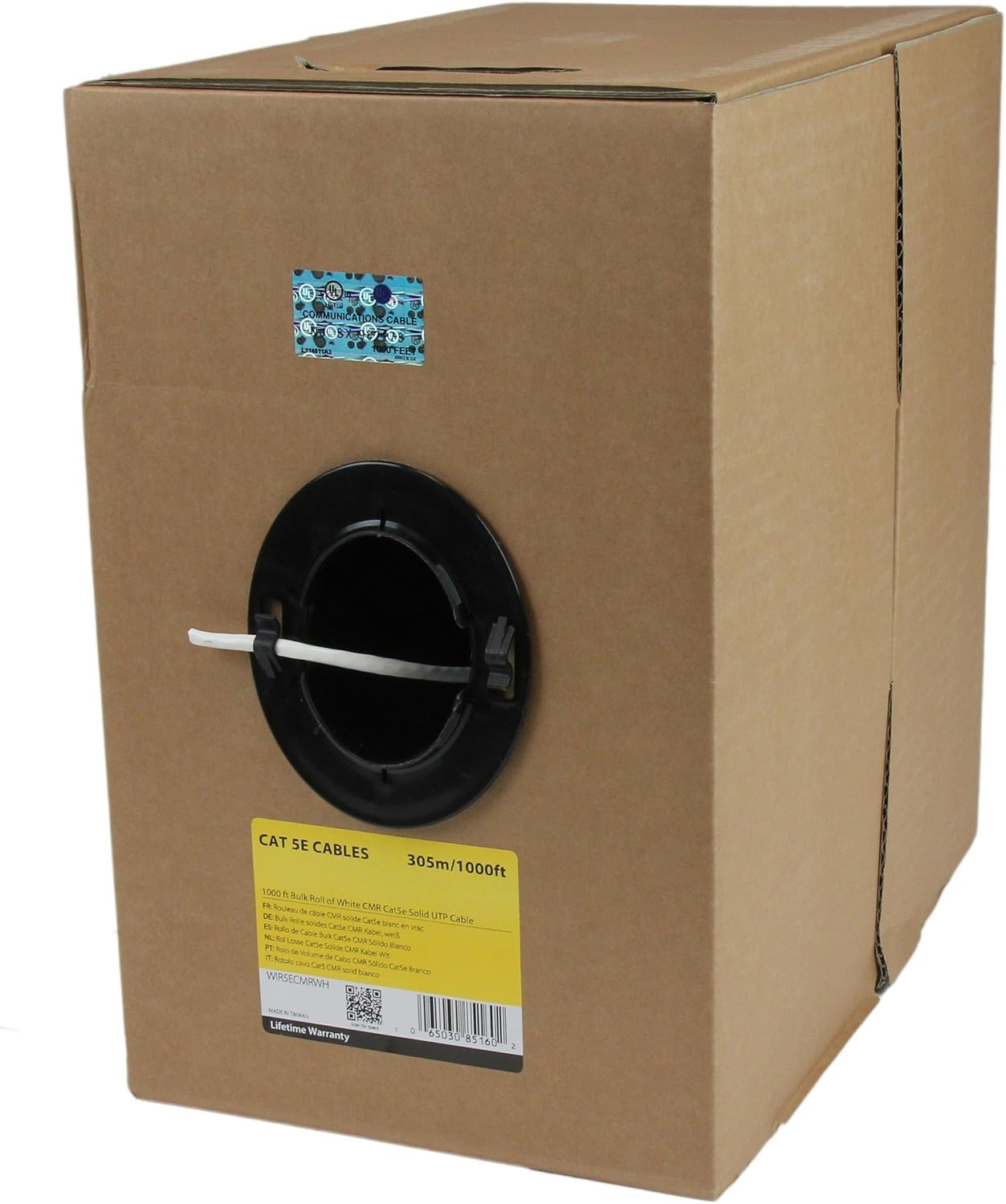 STARTECH.COM 1000 ft Bulk Ethernet Cable (Cat5e & Cat6)