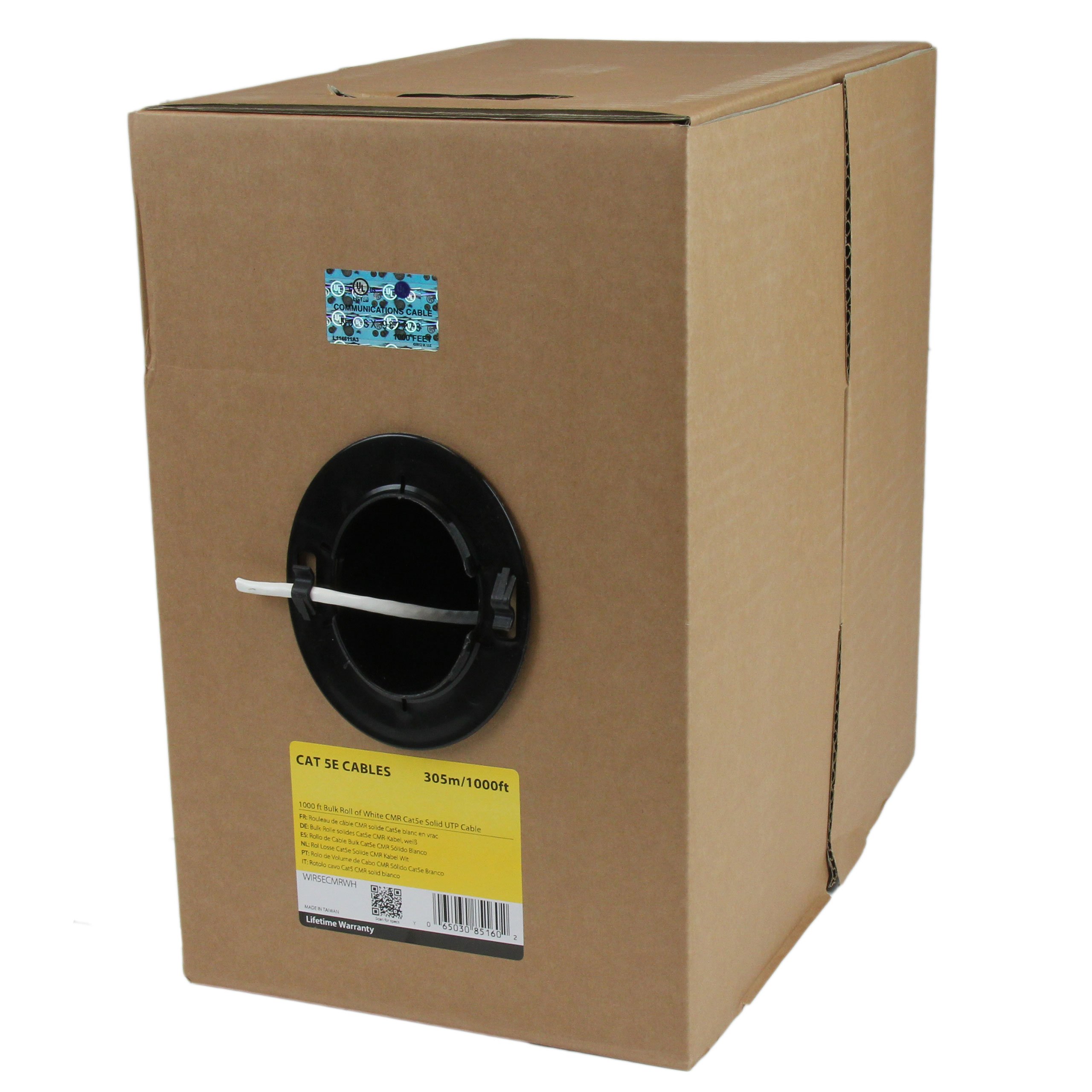 STARTECH.COM 1000 ft Bulk Ethernet Cable (Cat5e & Cat6)