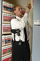 Uncle Mike's Off-Duty and Concealment Pro-Pak Nylon Horizontal Shoulder Holster