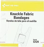 First Aid Only G124 Knuckle Fabric Bandage, 40 Count