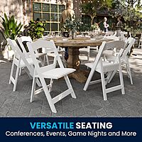 Flash Furniture Hercules Series Folding Chair - Resin Event Chair