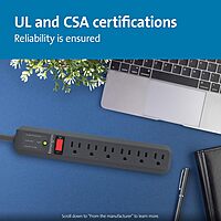 Kensington Guardian Power Strip & Surge Protector