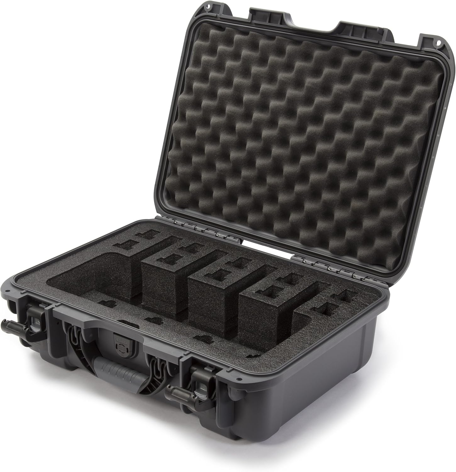 NANUK 925 Hard Case with Custom Foam Insert for 4 UP Pistols