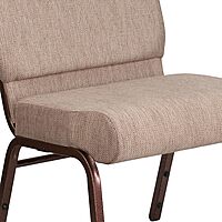 FLASH FURNITURE HERCULES Series 21"W Stacking Church Chair