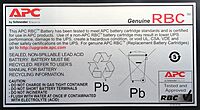 APC UPS Battery Replacement, RBC2, for APC Back-UPS Models BE500R, BK300C, BK350, BK500, BK500BLK, BK500M, BK500MC, BK500MUS