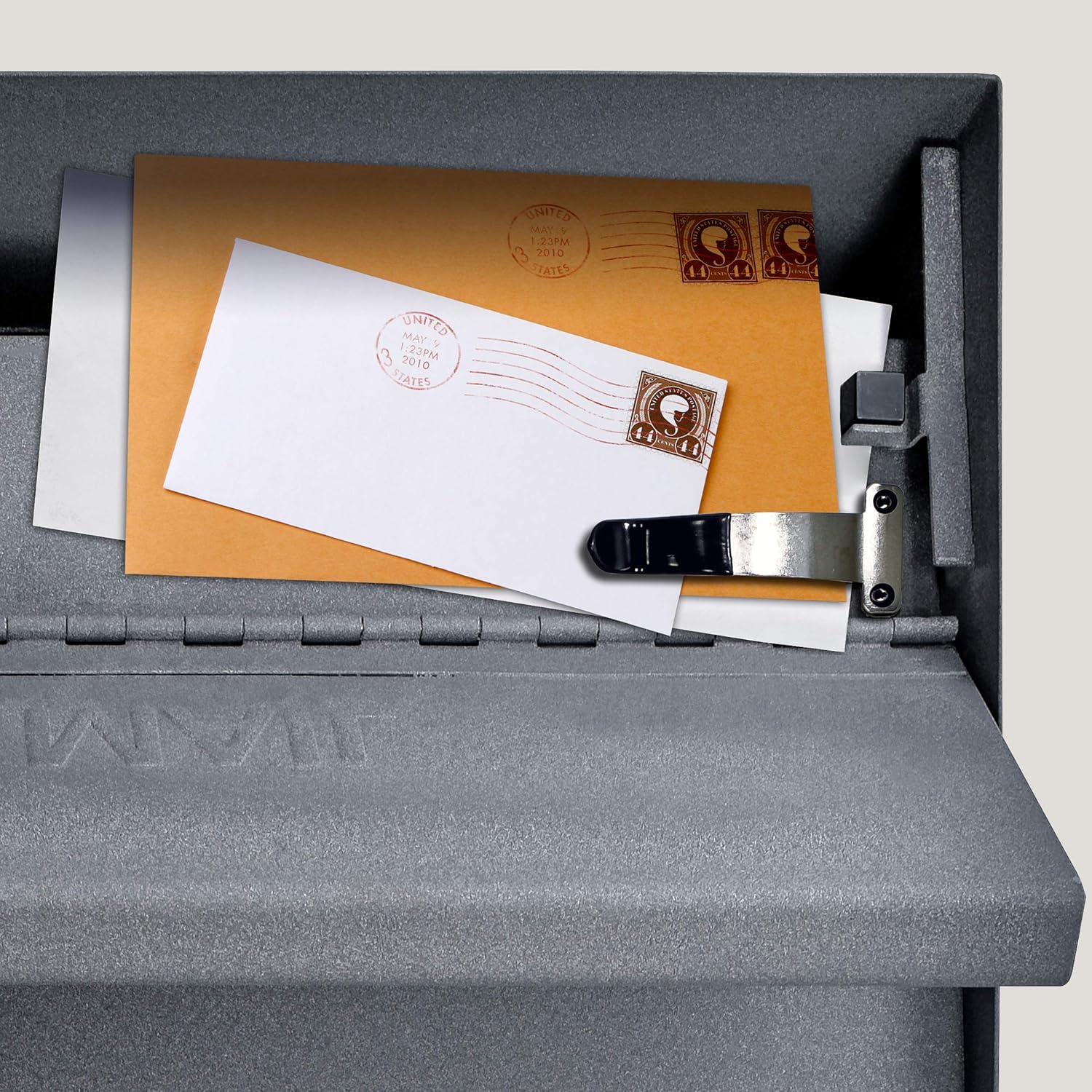 MAIL BOSS Metro Wall-Mount Locking Mailbox