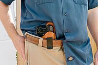 BIANCHI Model 6 Inside Waistband Suede Holster