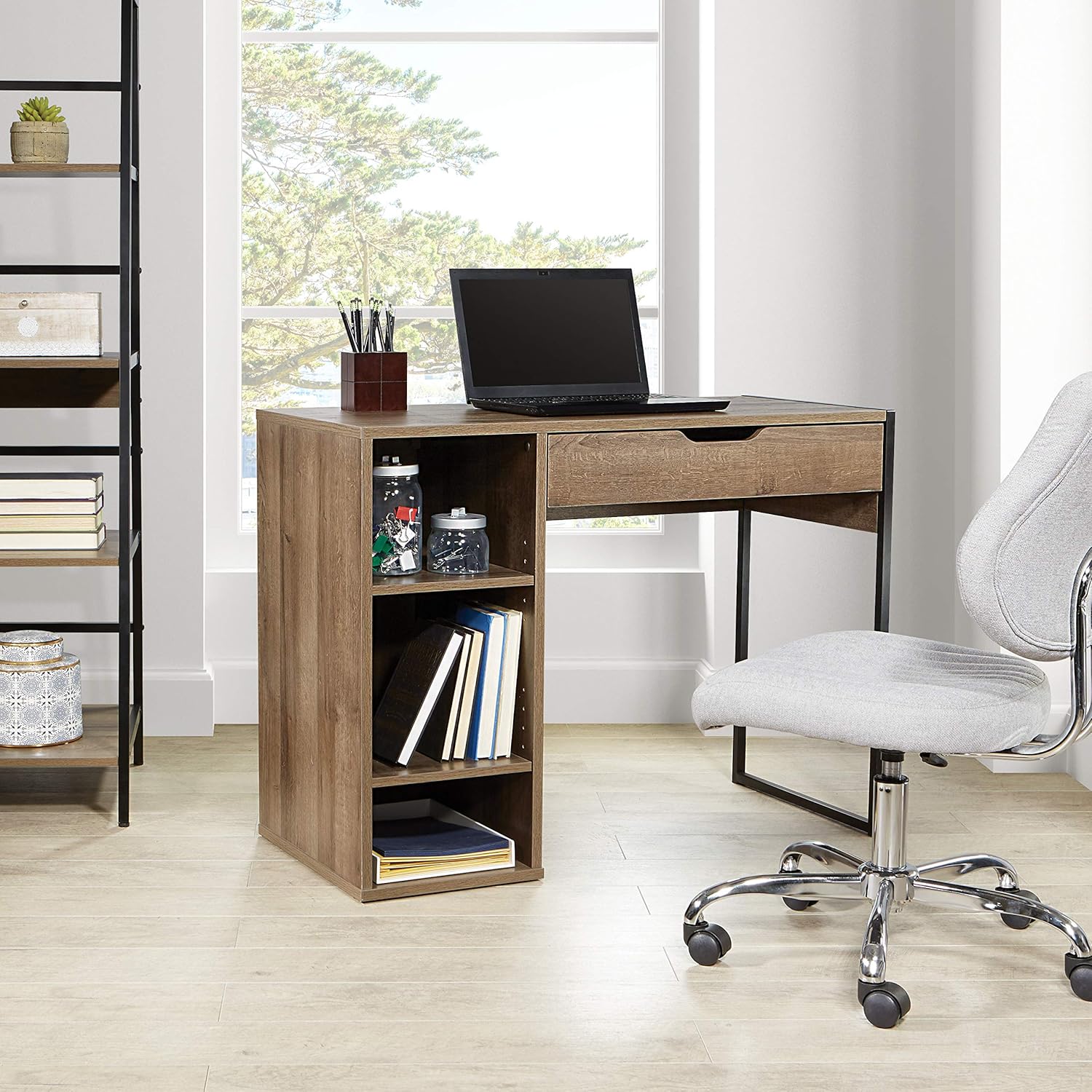 OSP Home Furnishings Ravel 40-Inch Wide Writing Desk