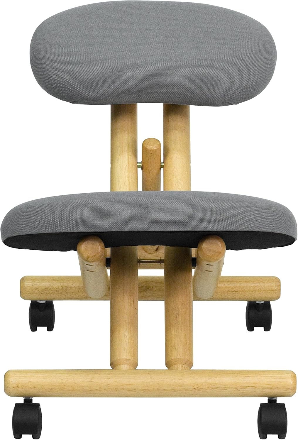 Flash Furniture Posey Mobile Wooden Ergonomic Kneeling Office Chair