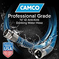 Camco TastePURE Premium Camper/RV Drinking Water Hose - 5/8-Inch ID