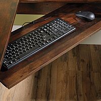 Sauder Harbor View L-Shaped Corner Computer Desk