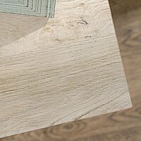 Sauder Costa Library Base, Coastal Cottage Cabinet, Office Storage Solution, Entryway Organizer - Chalked Chestnut Finish