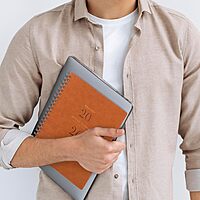 AT-A-GLANCE Signature Weekly & Monthly Planner, Large 8.5 x 11