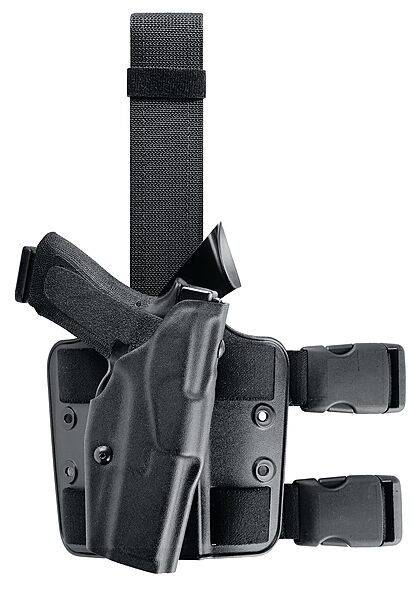 SAFARILAND Model 6355 ALS Tactical Drop-Leg Holster with Quick-Release Leg Harness
