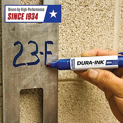 Markal Dura-Ink 55 Medium Chisel Permanent Ink Marker