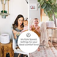 CRANE Air Purifier with True HEPA Filter