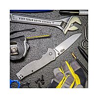 SOG Flash FL Folding Knife | Reversible Daily-Carry Pocket Clip and Frame Lock, Quick Opening, Stainless Steel Handle