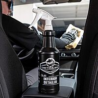 Meguiar's D14901 Detailer Quik Interior Detailer 3.79L safely cleans all interior surfaces 128 Fl Oz (Pack of 1) Quik