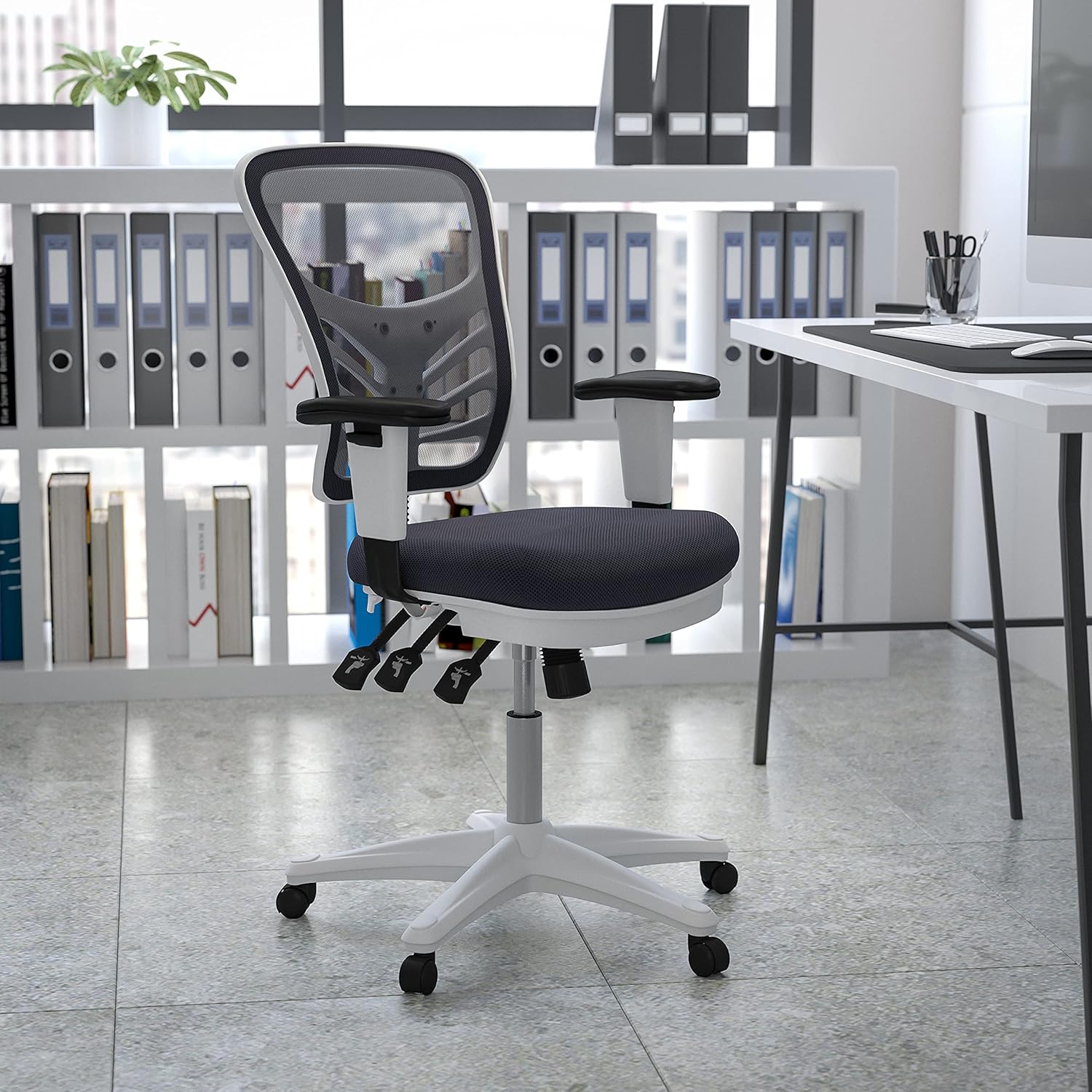 Flash Furniture Nicholas Mid-Back Swivel Office and Gaming Chair