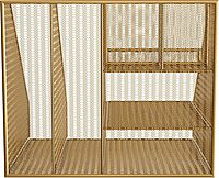 Martha Stewart Ryder Mesh Metal Large Desktop Organizer With Magazine File Holder, Pen Holder And Storage