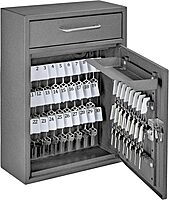 MAIL BOSS Key Boss Heavy-Duty High Security 105-Position Locking Key Cabinet & Drop Box
