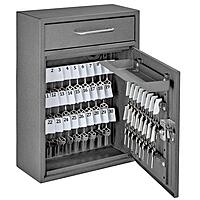 MAIL BOSS Key Boss Heavy-Duty High Security 105-Position Locking Key Cabinet & Drop Box