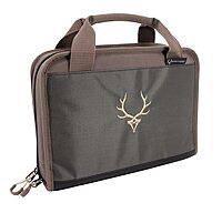 Evolution Outdoor Marksman Series Double Pistol Case – 13 in, 1680D, Gun Case with Fleece Lining, Hunting Gun Bag Green