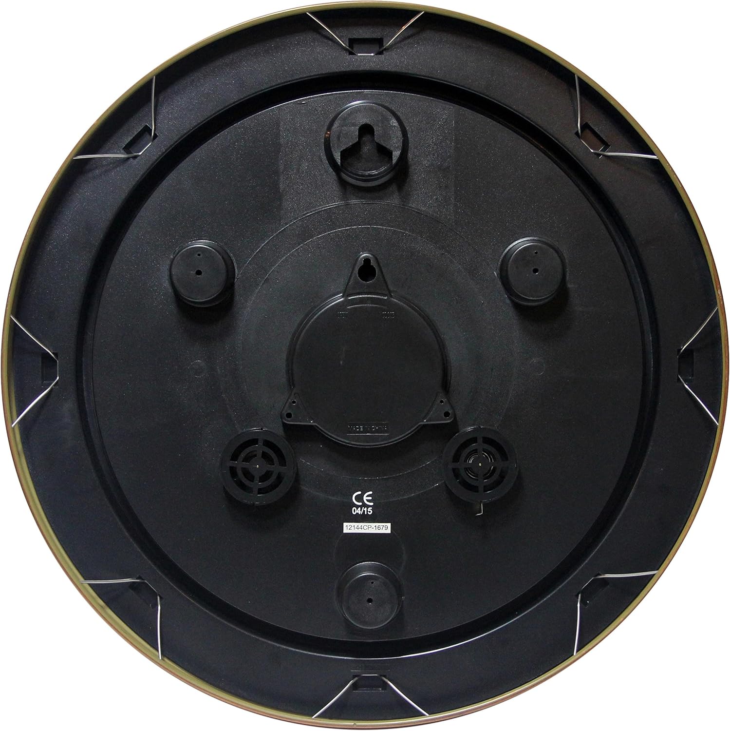 Infinity Instruments Craftsman Wall Clock, 18 inch, Copper