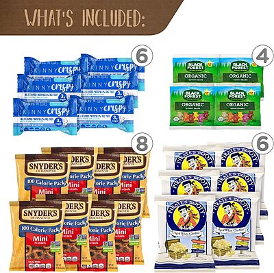 Snack Box Pros Healthy Snack Box - 37 Assorted Snacks