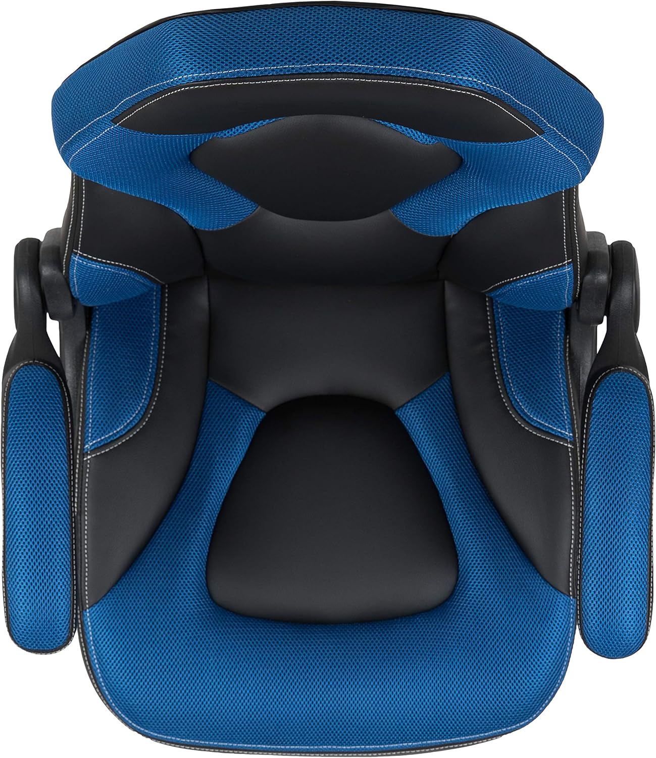 Flash Furniture X10 High-Back LeatherSoft Racing Style Gaming Chair with Flip-Up Arms