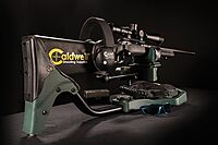 Caldwell Lead Sled FCX Adjustable Ambidextrous Recoil Reducing Rifle Shooting Rest for Range, Shooting Stability