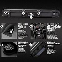 NANUK 990 IP67 Waterproof Hard Case with Wheels