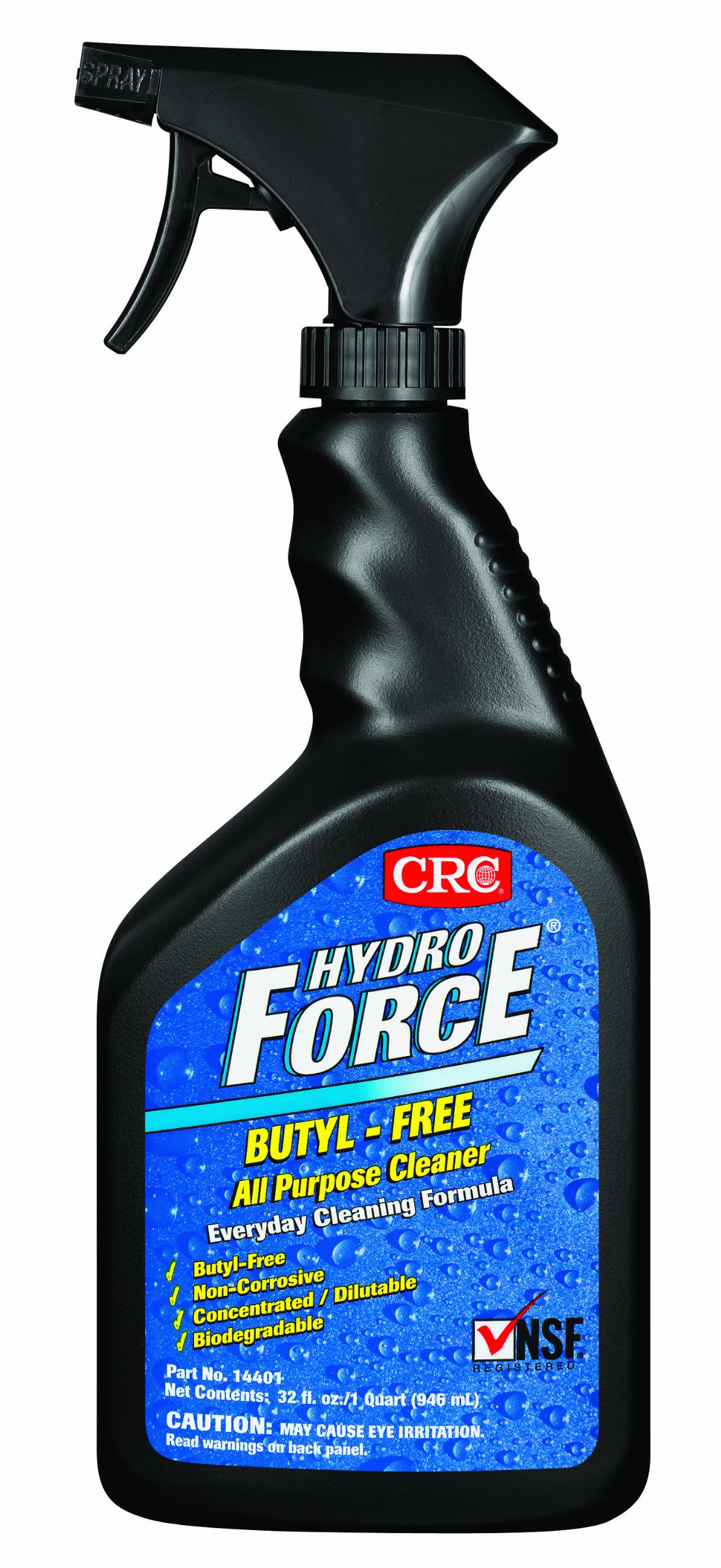 CRC HydroForce Butyl-Free All-Purpose Cleaner, 32 oz Spray Bottle (Part# 14401)