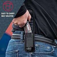 SABRE Nylon Belt Holster for Magnum 60 Series, Fits 60 Gram (2 Ounce) Models, Provides Quick Access To Protection