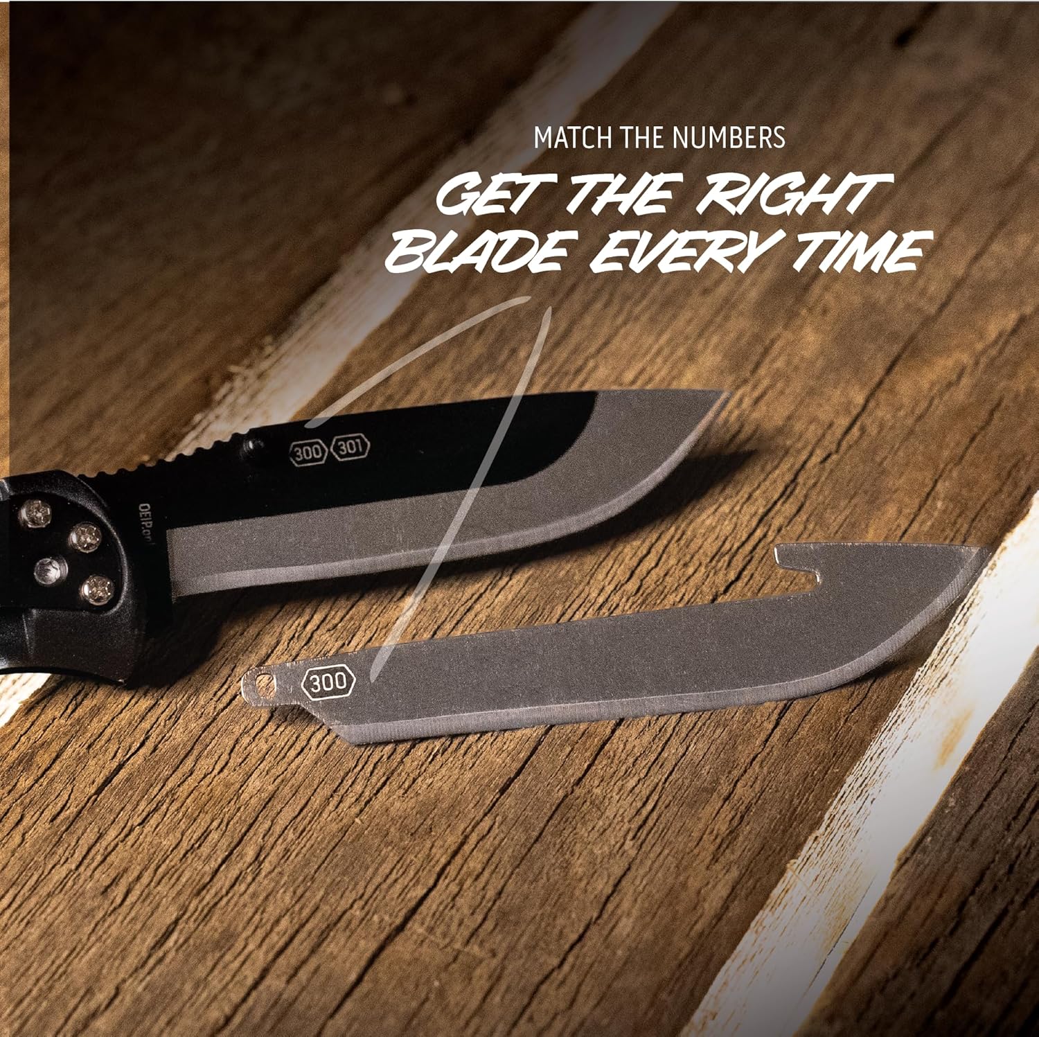 OUTDOOR EDGE 3.0" Folding Pocket Knife with Replaceable Blades