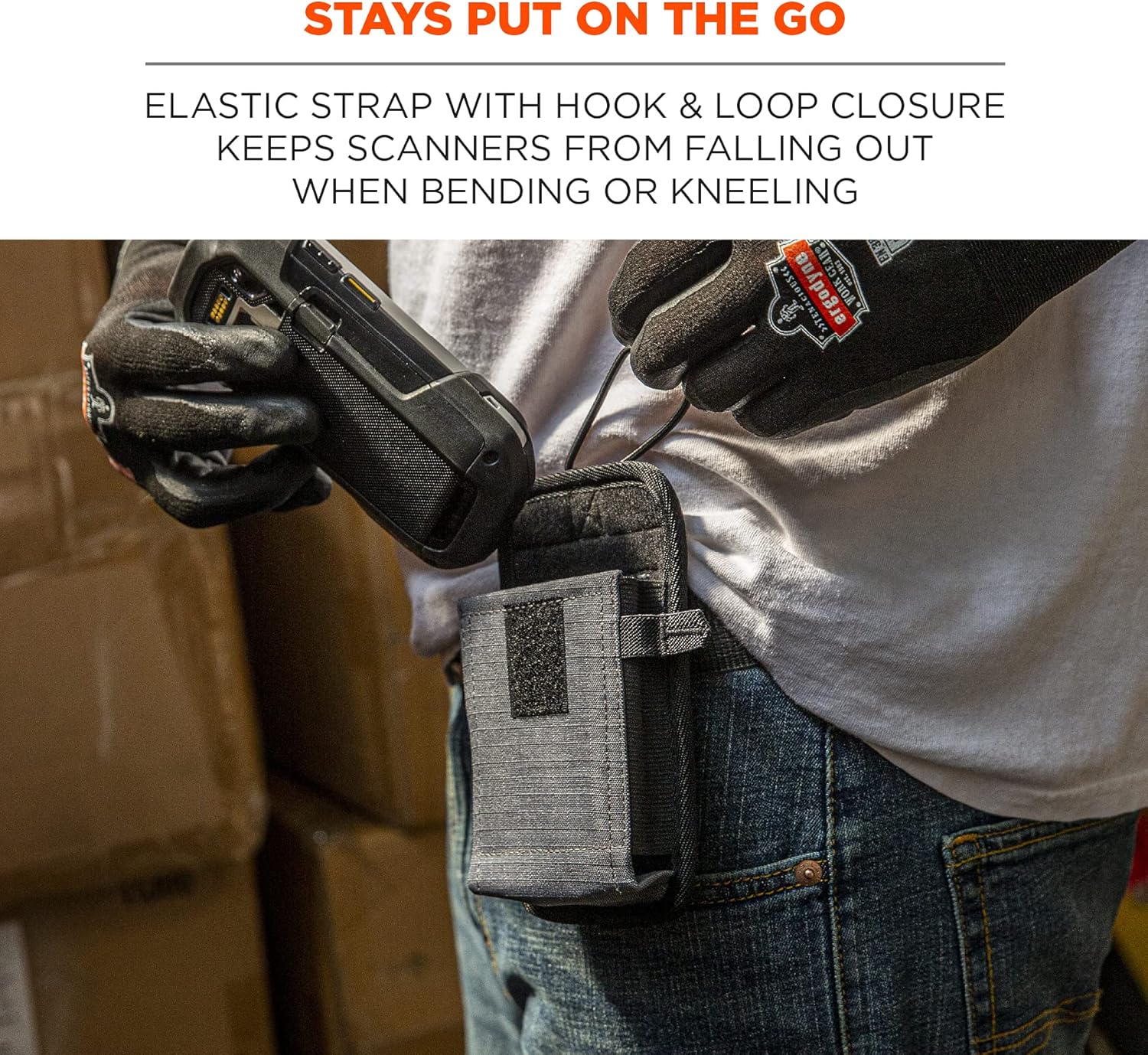 Ergodyne Squids Barcode Scanner Holster Phone-Style