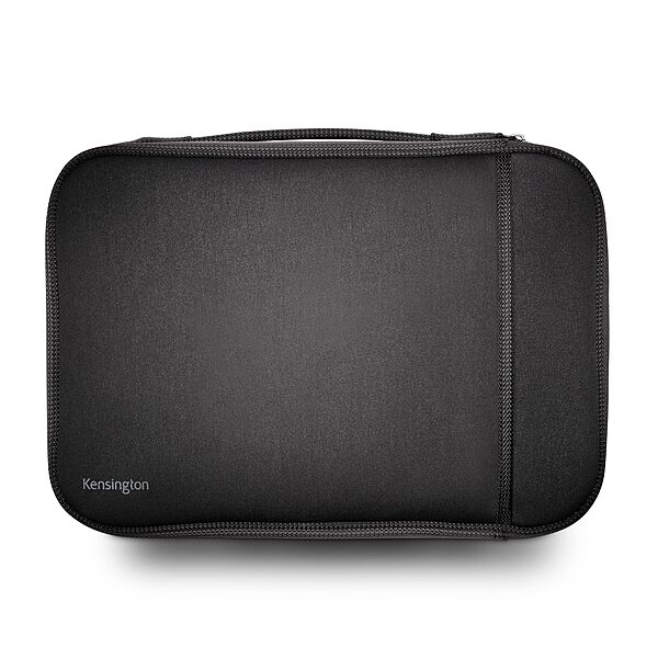 Kensington Laptop Sleeve with Storage Pocket and Fleece Interior