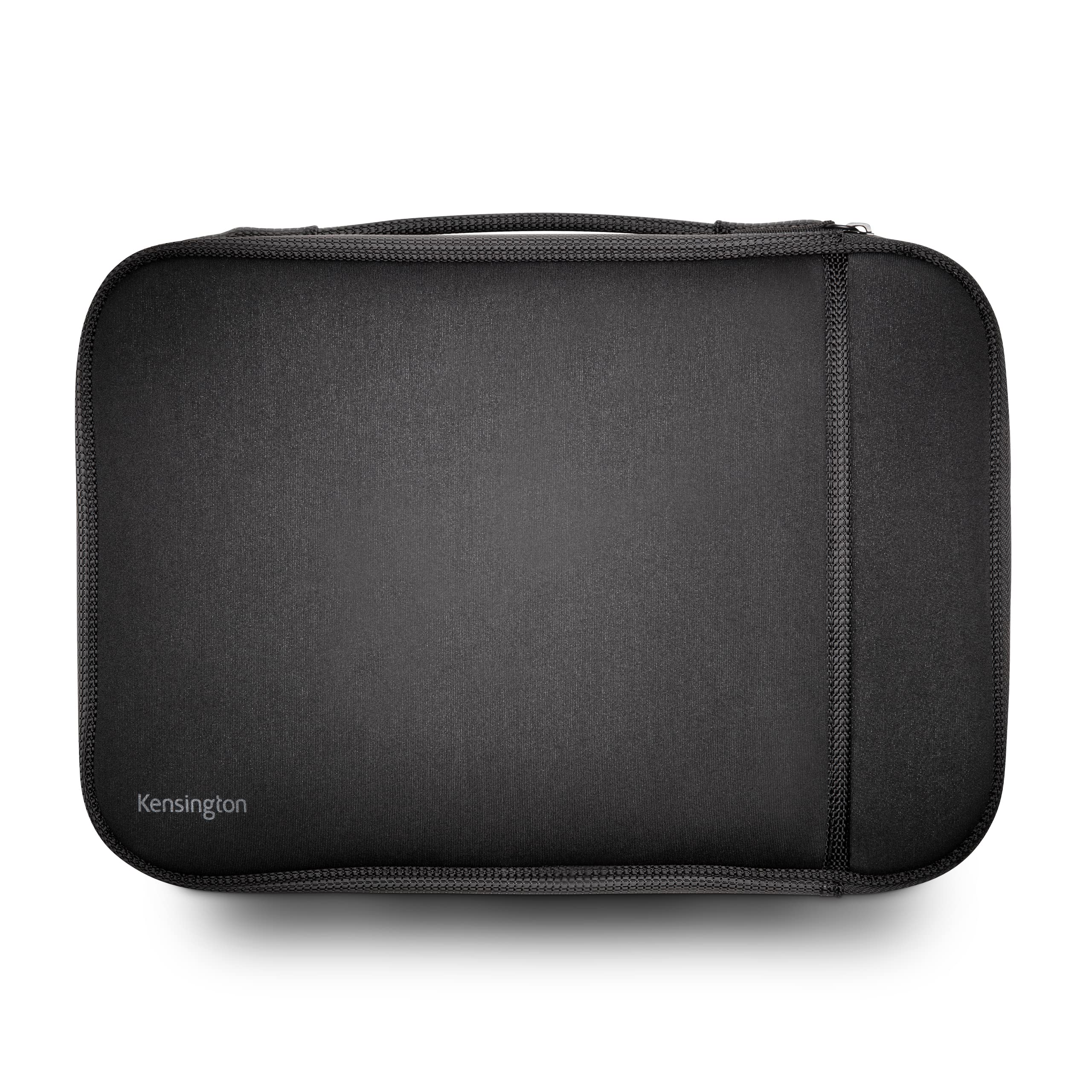 Kensington Laptop Sleeve with Storage Pocket and Fleece Interior