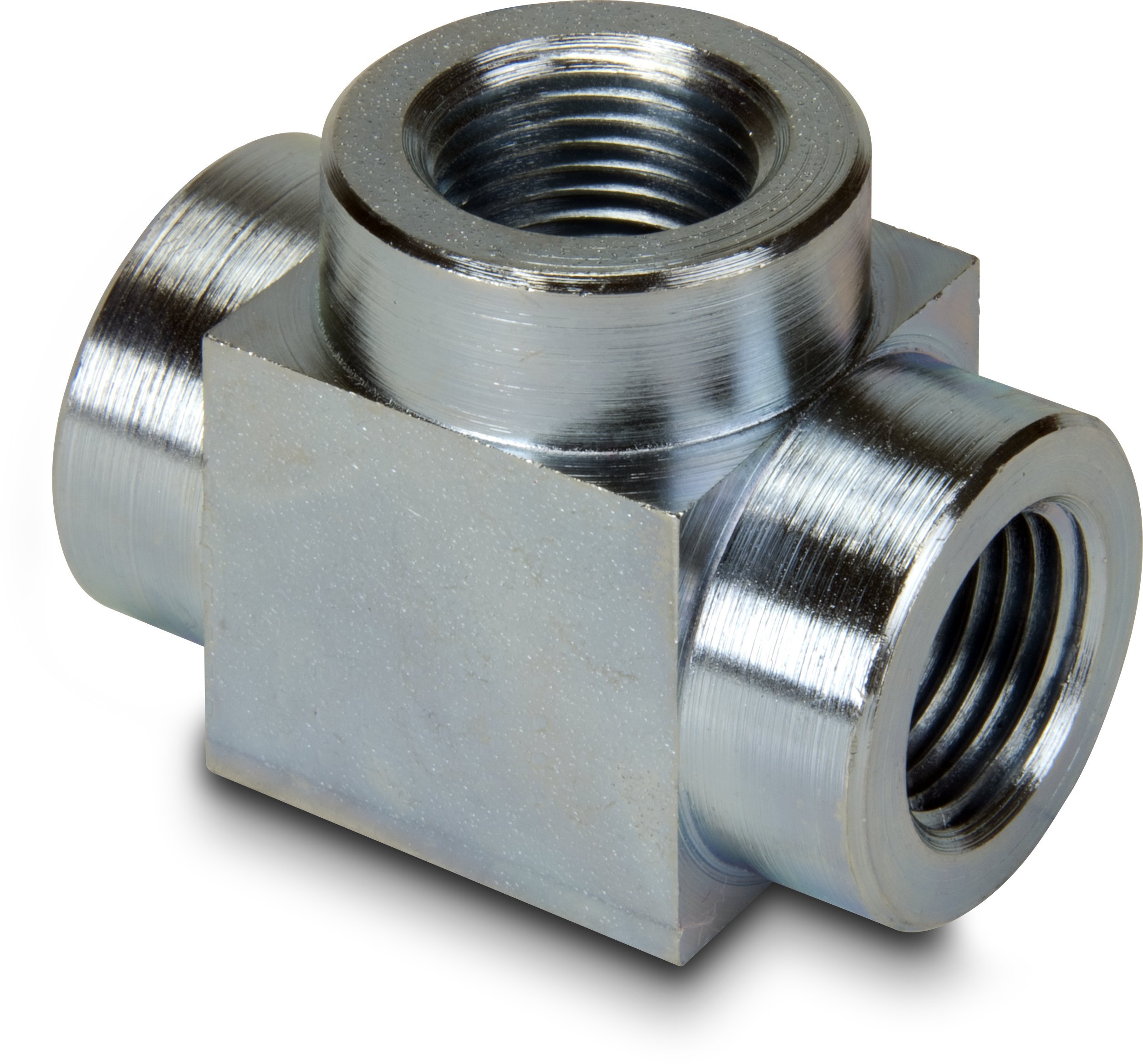 Enerpac FZ-1612 3/8"-NPTF High-Pressure Tee Fitting