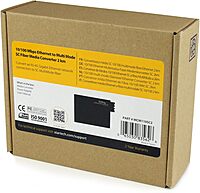 StarTech.com Multimode SC Fiber Media Converter - Ethernet to SC