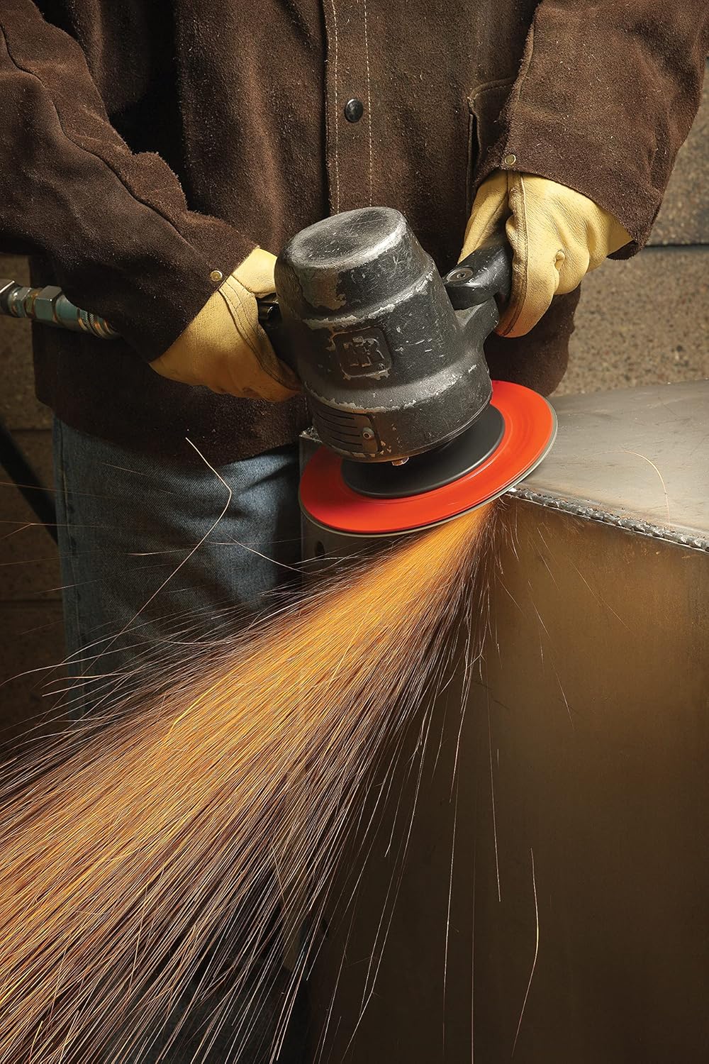 Cubitron Disc Pad Hub - Quick Change Thread - For Short Shaft Tool - Use with Disc Pad Face Plate