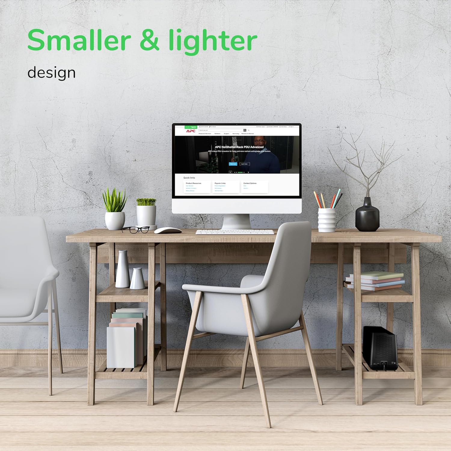 APC Back-UPS Battery Backup and Surge Protector UPS