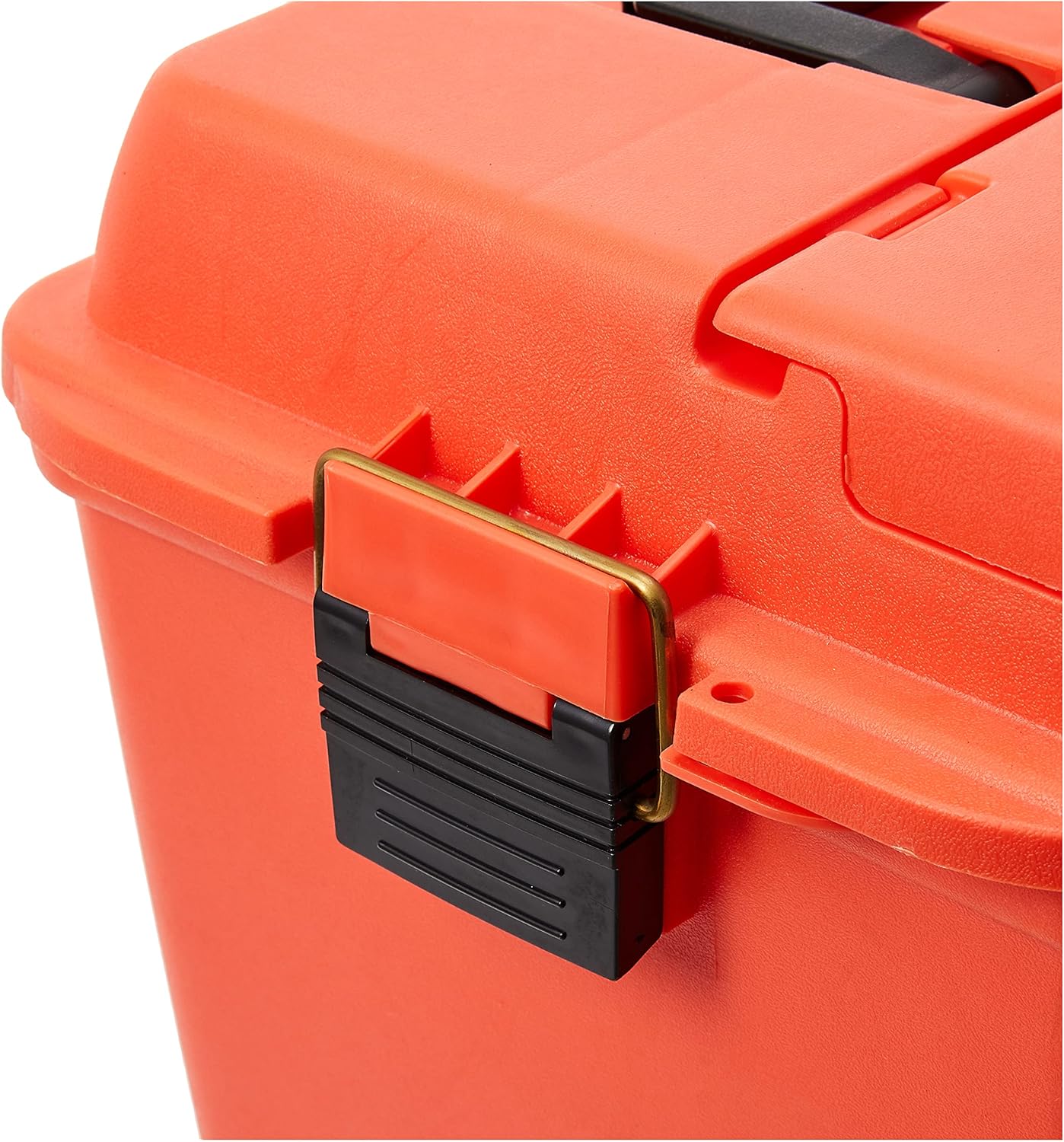 Plano Extra Large Dry Storage Box with Tray Orange