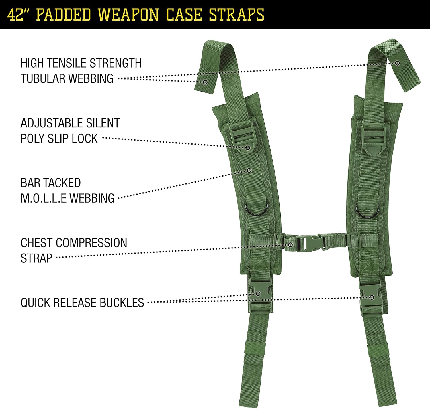 VOODOO TACTICAL Padded Weapons Case