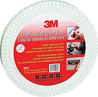 3M Foam Mounting Double-Sided Tape, 3/4" W x 36 yd (4016)