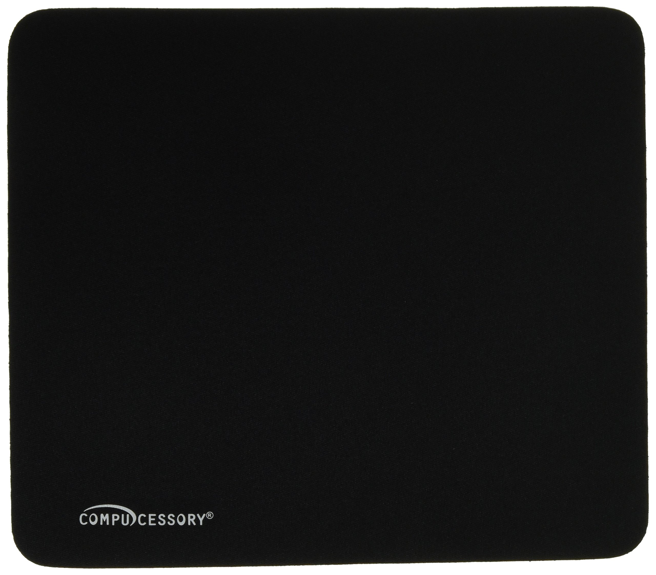 Compucessory Smooth Cloth Nonskid Mouse Pads, 23617