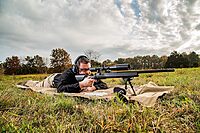 CALDWELL XLA Pivot Bipod with Adjustable Notched Legs and Slim Folding Design