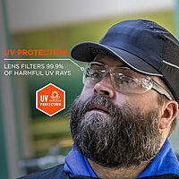 Ergodyne Skullerz VALI Frameless Safety Glasses