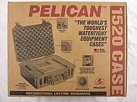 Pelican 1520 Protector Case - Watertight, Crushproof, Dustproof Hard Case